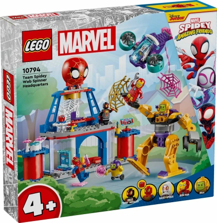 Конструктор Lego Marvel 10794 Штаб-квартира команды пауков